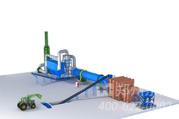 生物質(zhì)煤泥烘干機生產(chǎn)線